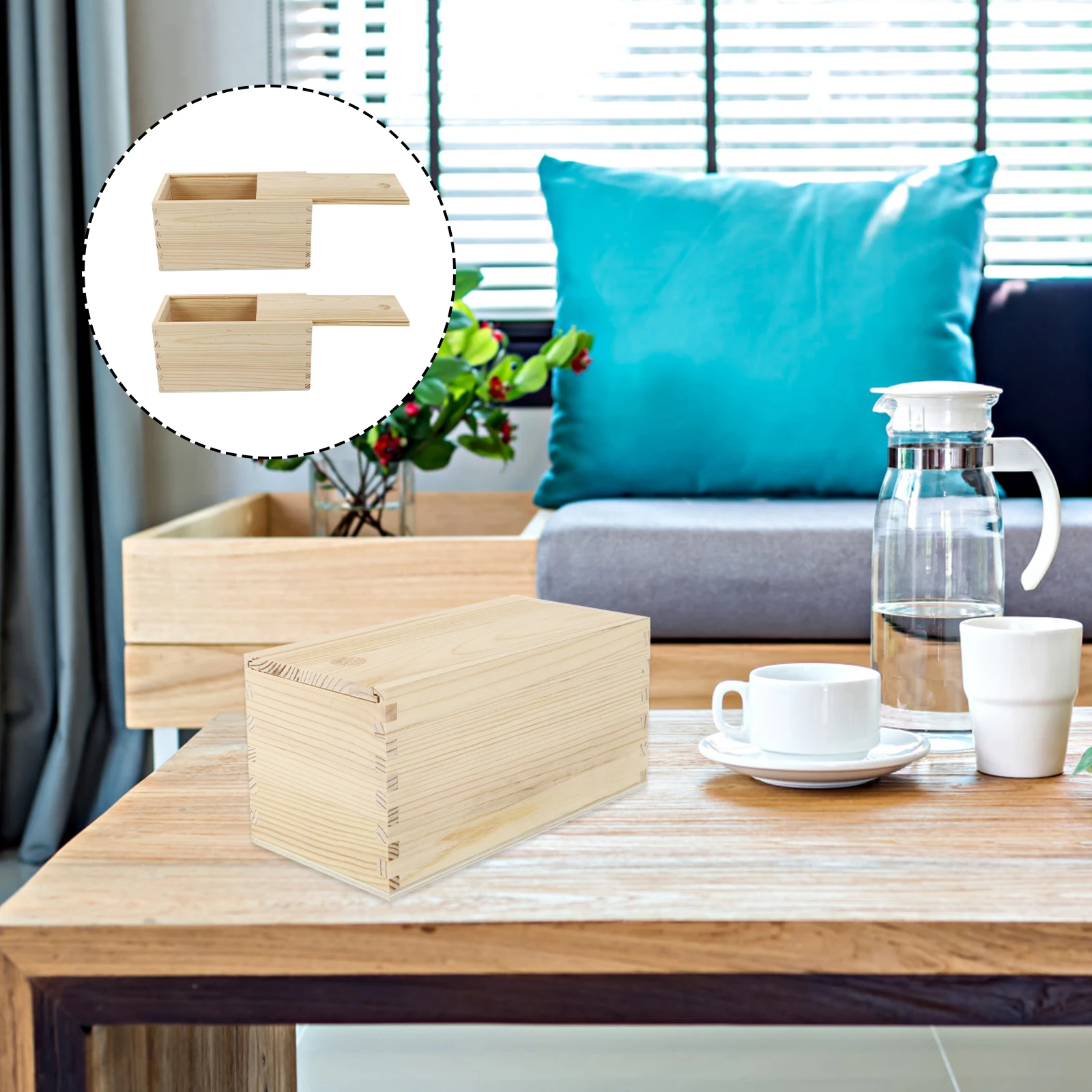 2 Pcs Wooden Sliding Boxes Home Storage Containers H Polished Dust Proof Lid Gifts Packaging Household Accessories
2 Pcs Wooden Sliding Boxes Home Storage Containers H Polished Dust Proof Lid Gifts Packaging Household Accessories