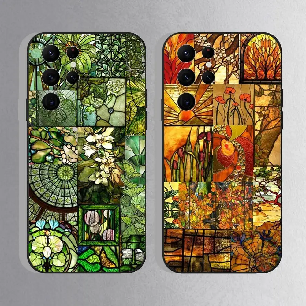 Stained Glass Colorful Phone Case For Samsung S25,S24 Ultra,S20,S30 plus,S22 plus,S23,S30 Ultra 5G Silicone Black Shell
Stained Glass Colorful Phone Case For Samsung S25,S24 Ultra,S20,S30 plus,S22 plus,S23,S30 Ultra 5G Silicone Black Shell