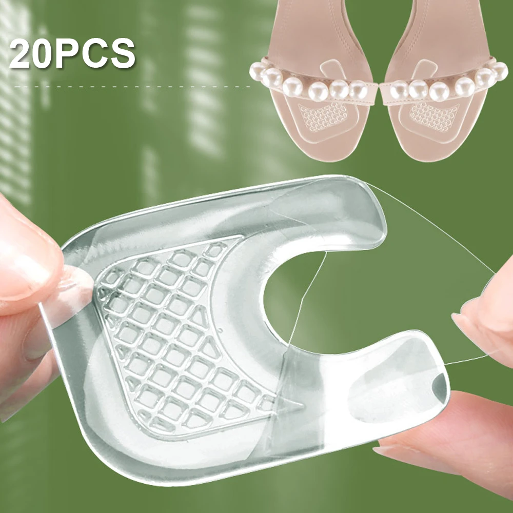 20pcs Toe Protector U-Shaped Gel Callus Pads Waterproof Foot Corn Protector Sticker Reduce Rubbing Reusable Callus Cushions
20pcs Toe Protector U-Shaped Gel Callus Pads Waterproof Foot Corn Protector Sticker Reduce Rubbing Reusable Callus Cushions