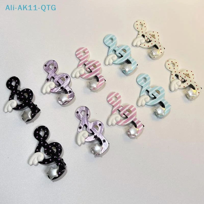 New Kawaii Trendy Star Musical Symbol Wing Hair Clip Y2K INS Style Unique Striped Side Clip Bangs Clip Hair Jewelry Accessories
New Kawaii Trendy Star Musical Symbol Wing Hair Clip Y2K INS Style Unique Striped Side Clip Bangs Clip Hair Jewelry Accessories