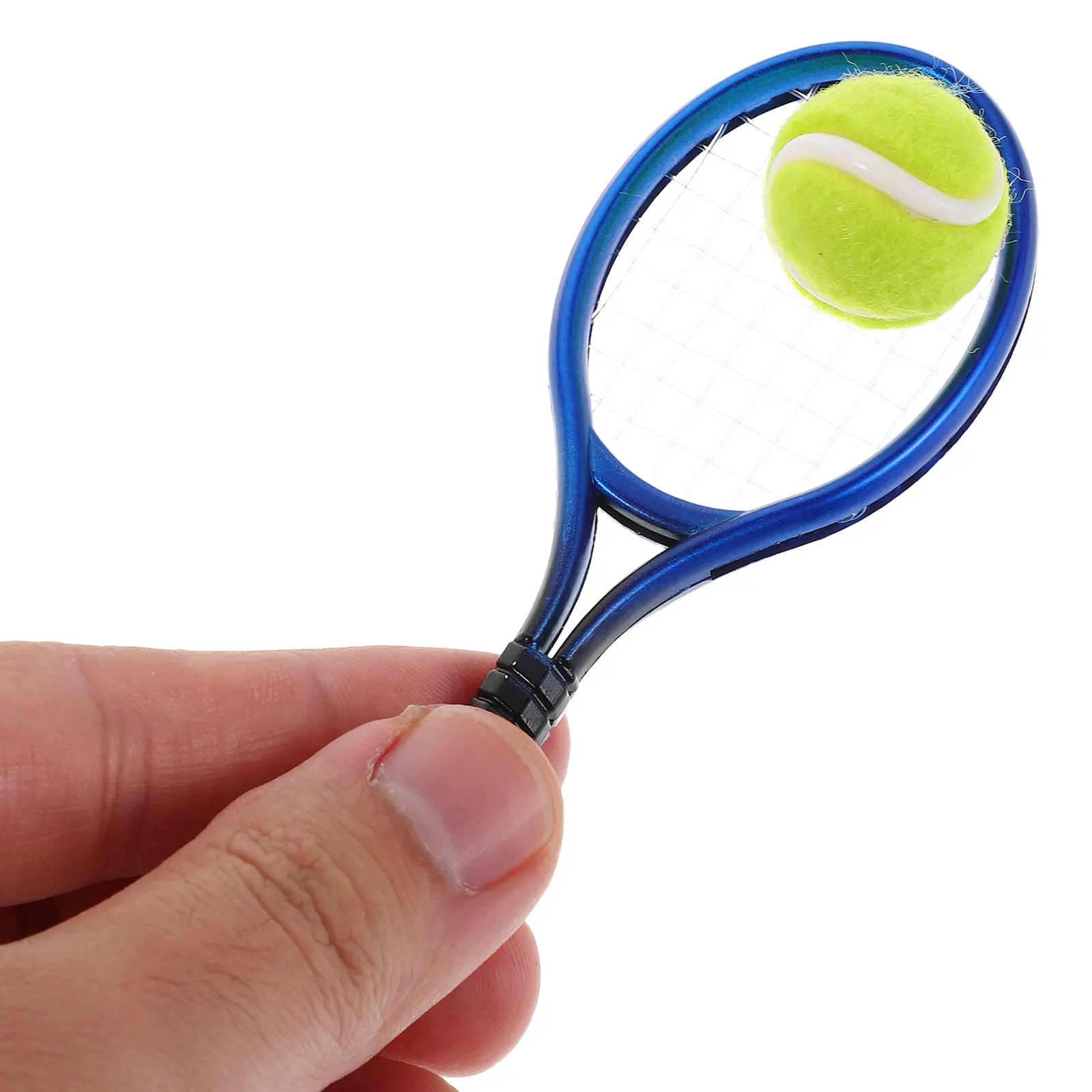 2Set Mini Tennis Racket Set Authentic Dollhouse Tennis Accessories for Kids Playhouse Scene Building Creative Prop Miniature
2Set Mini Tennis Racket Set Authentic Dollhouse Tennis Accessories for Kids Playhouse Scene Building Creative Prop Miniature