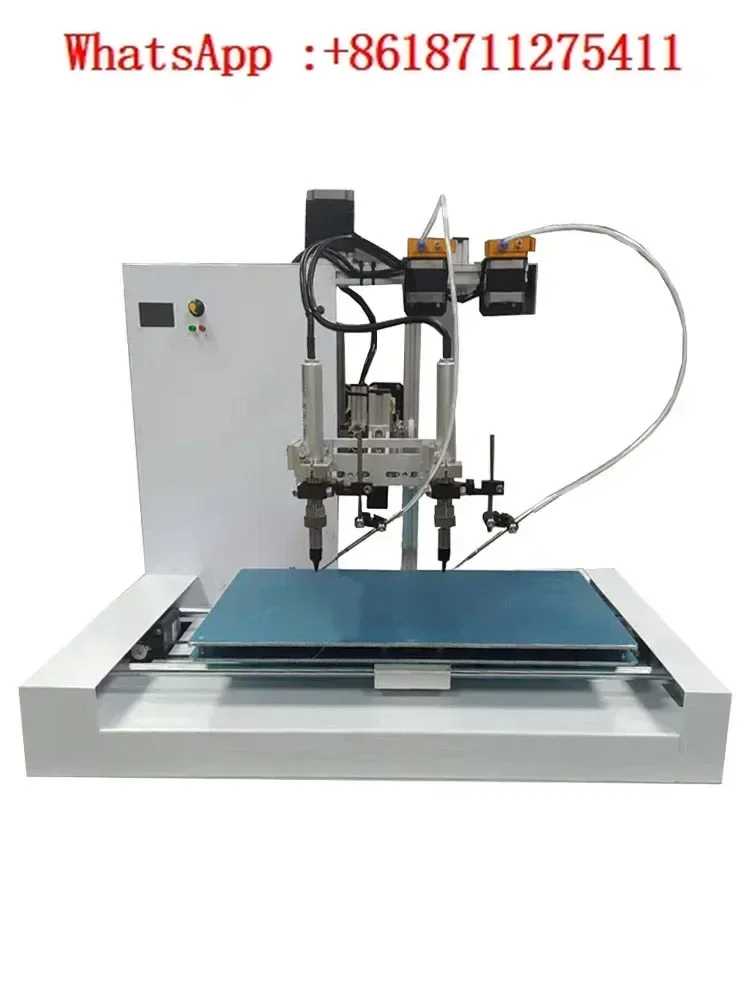 Double-head high-efficiency automatic soldering machinePCB post-soldering board automatic soldering electrochrome head
Double-head high-efficiency automatic soldering machinePCB post-soldering board automatic soldering electrochrome head