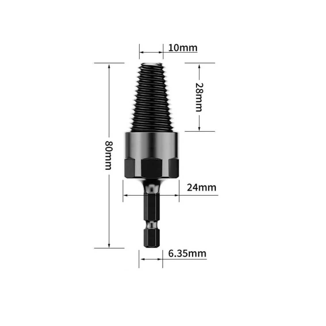 1PC Bolt Extractor for 10mm to 20mm Pipes Hex Shank Type Designed for Faucet Filament and Broken Screw Recovery
1PC Bolt Extractor for 10mm to 20mm Pipes Hex Shank Type Designed for Faucet Filament and Broken Screw Recovery