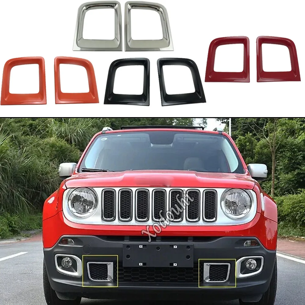 For Jeep Renegade 2016 2017 2018 2019 2020 2021 Car ABS Chrome Front Vent Frame Plate Trim Racing Grid Grill Grille Hoods Panel
For Jeep Renegade 2016 2017 2018 2019 2020 2021 Car ABS Chrome Front Vent Frame Plate Trim Racing Grid Grill Grille Hoods Panel