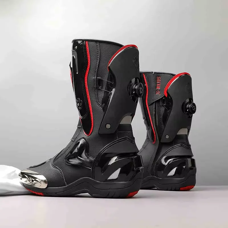 Men Motorcycle Boots Leather Anti-slip Motorcyclist Shoes Adventure Touring Motocross Bike Boots Motorcycle Accessories
Men Motorcycle Boots Leather Anti-slip Motorcyclist Shoes Adventure Touring Motocross Bike Boots Motorcycle Accessories