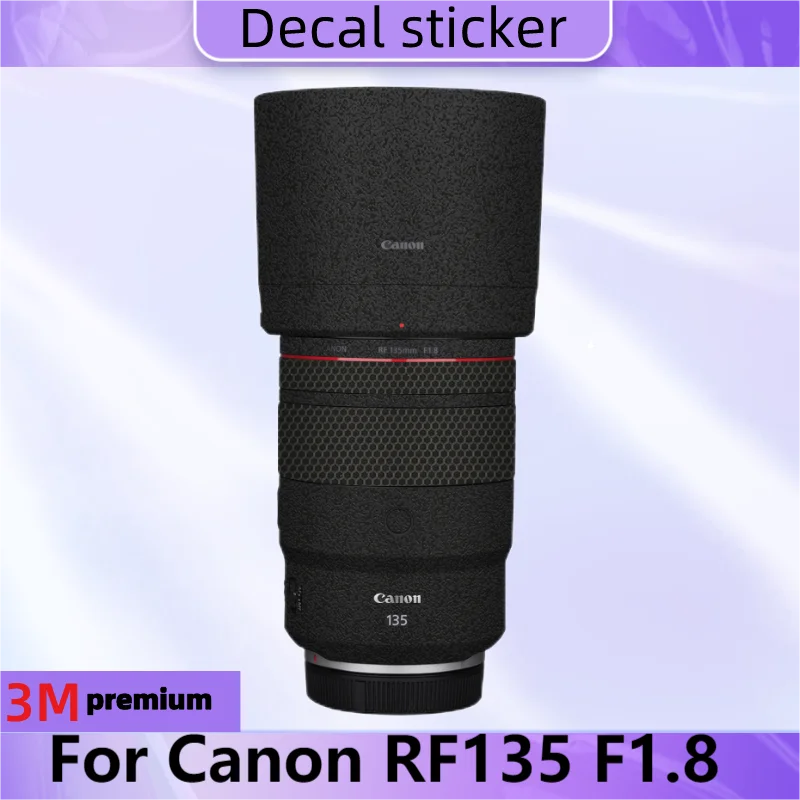 For Canon RF135 F1.8 Lens Body Sticker Protective Skin Decal Vinyl Wrap Film Anti-Scratch Protector Coat
For Canon RF135 F1.8 Lens Body Sticker Protective Skin Decal Vinyl Wrap Film Anti-Scratch Protector Coat