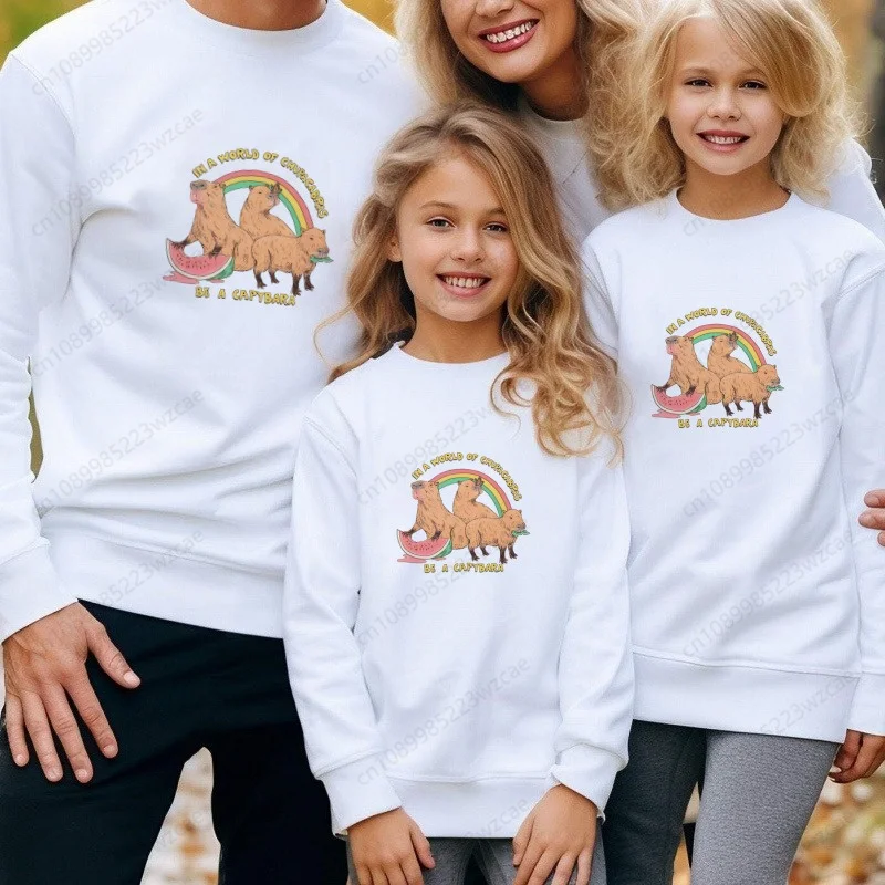 Capybara Cute Animal Cartoon Kids Cartoon Hoodie Printed Children Sweatshirt Casual Sweatshirts Winter Autumn Clothing
Capybara Cute Animal Cartoon Kids Cartoon Hoodie Printed Children Sweatshirt Casual Sweatshirts Winter Autumn Clothing