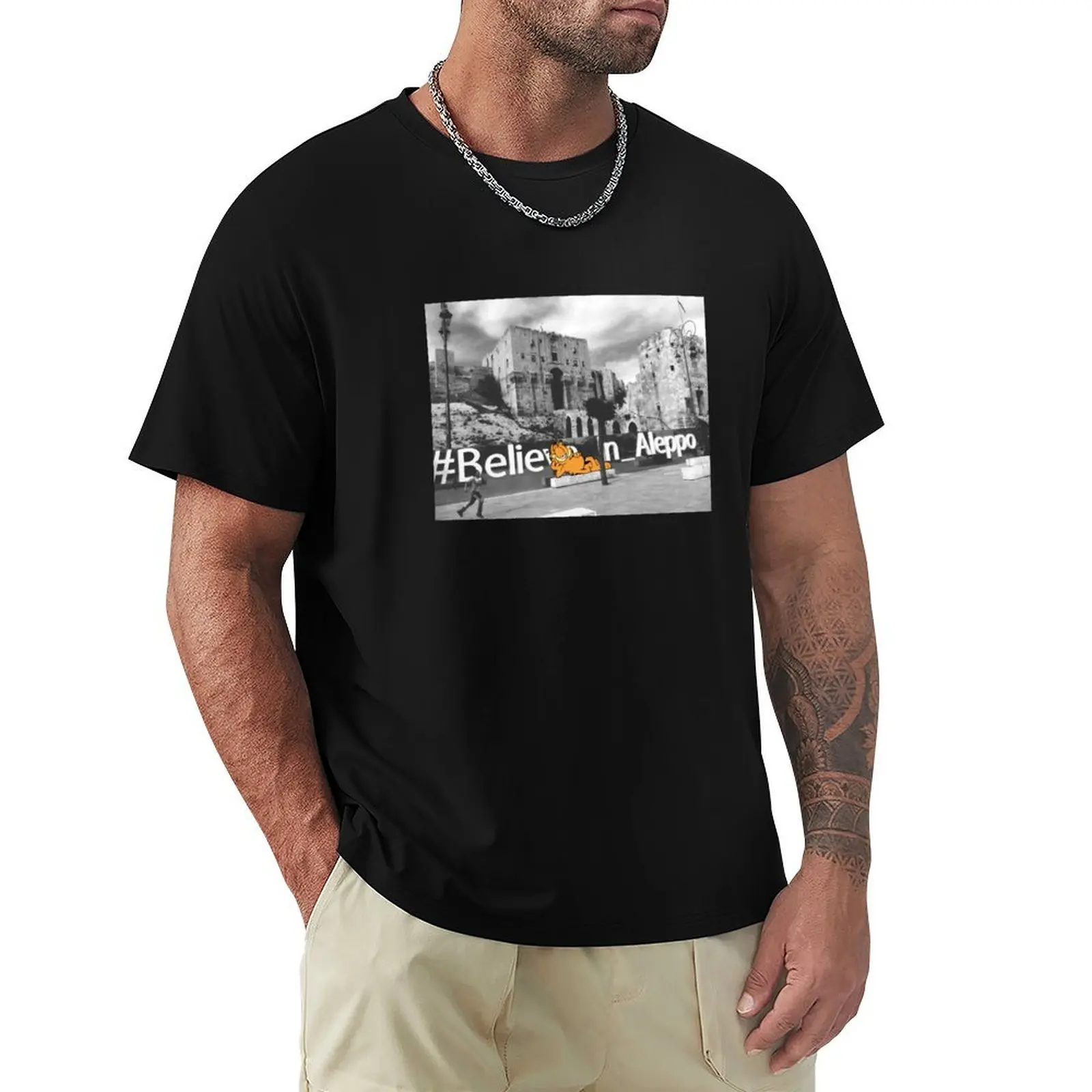 Aleppo castle T-Shirt anime t shirts vintage custom t-shirts for a boy outfits for men
Aleppo castle T-Shirt anime t shirts vintage custom t-shirts for a boy outfits for men