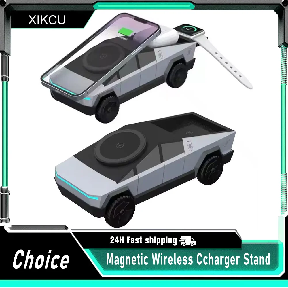 Магнитное беспроводное зарядное устройство 3 в 1, автомобильная подставка для телефона Magsafe iPhone 17 16 15 Apple Watch 10 ~ 2 SE AirPods Pro для игрового зарядного устройства
Магнитное беспроводное зарядное устройство 3 в 1, автомобильная подставка для телефона Magsafe iPhone 17 16 15 Apple Watch 10 ~ 2 SE AirPods Pro для игрового зарядного устройства