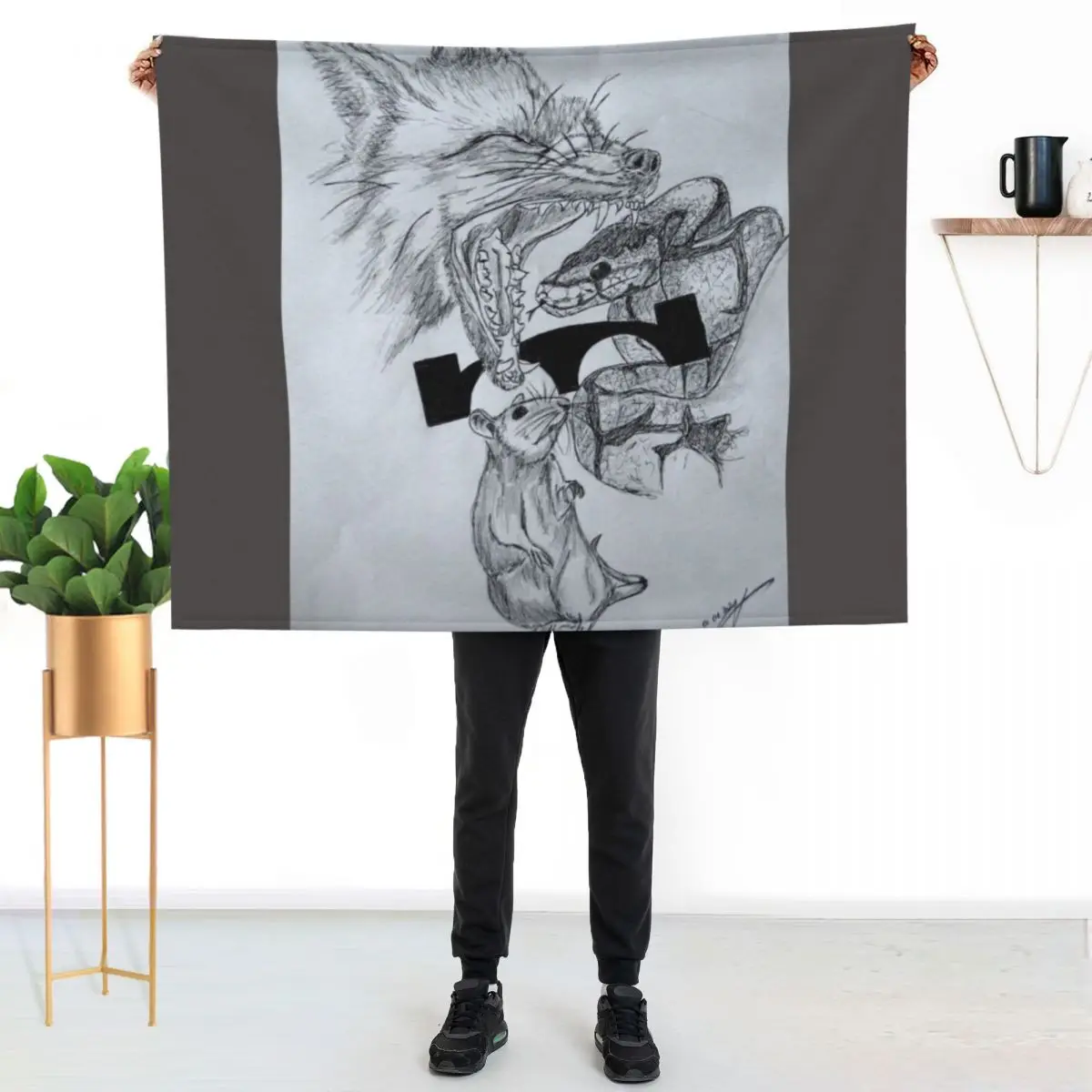 Wildlife Throw Blanket Fluffy Cozy Throw Blanket for Home Decor
Wildlife Throw Blanket Fluffy Cozy Throw Blanket for Home Decor