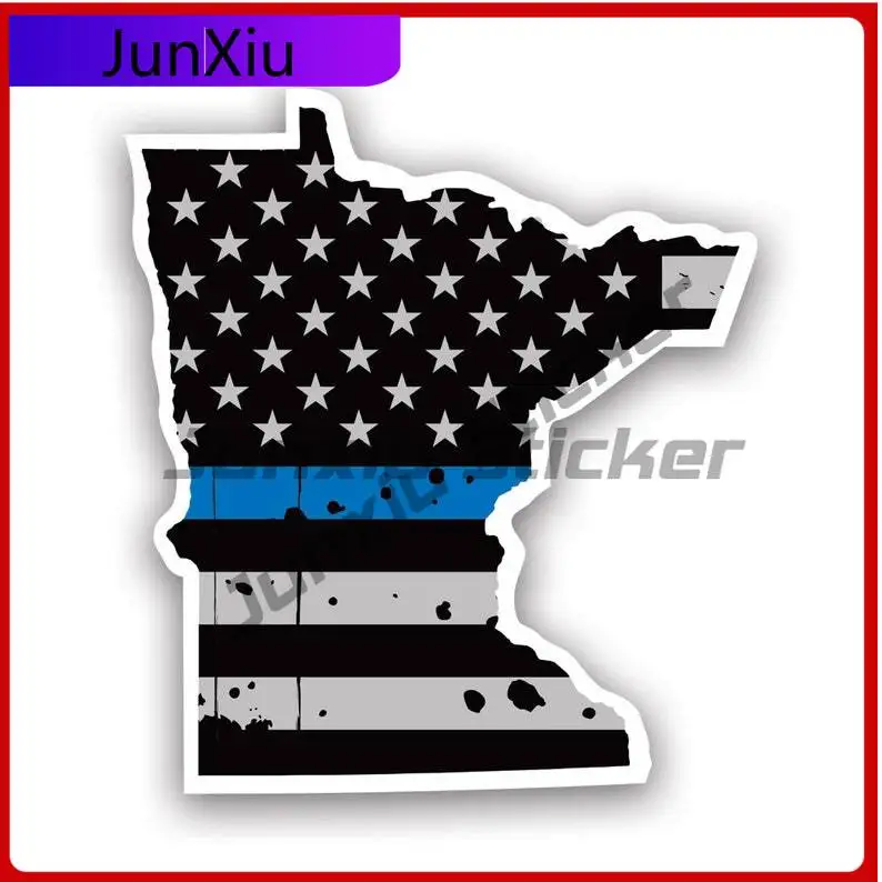 Distressed Thin Blue Line Minnesota State Shaped Subdued Us Flag Sticker Uv Protected Decals Police Law Enforcement Mn State
Distressed Thin Blue Line Minnesota State Shaped Subdued Us Flag Sticker Uv Protected Decals Police Law Enforcement Mn State