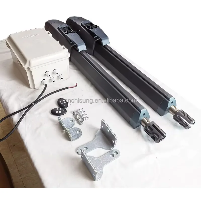 400kg Swing Gate Opener Remote Swing Gate Motor Dual Heavy Duty Gate Opener Kit For Garden
400kg Swing Gate Opener Remote Swing Gate Motor Dual Heavy Duty Gate Opener Kit For Garden