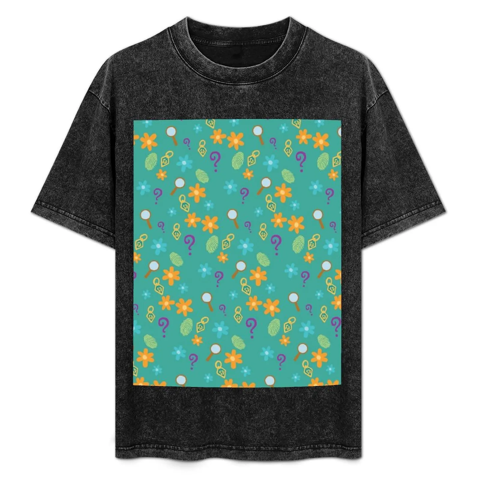 Mystery Inc Pattern (Teal) T-Shirt Big Size Daily Wear T-Shirt
Mystery Inc Pattern (Teal) T-Shirt Big Size Daily Wear T-Shirt