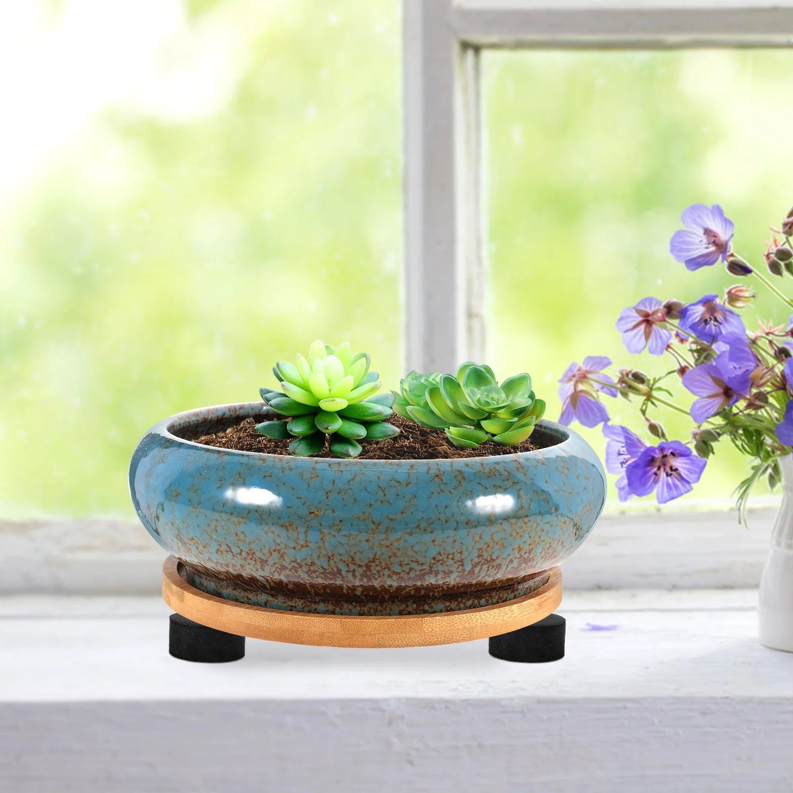 100Pcs Round Flower Pot Feet Eva Risers Adhesive Nonskid Pads for Plant Pots Outdoor Indoor Elevation Riser Pads
100Pcs Round Flower Pot Feet Eva Risers Adhesive Nonskid Pads for Plant Pots Outdoor Indoor Elevation Riser Pads