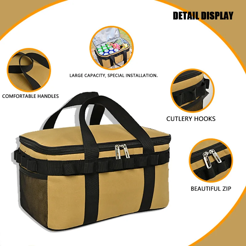 Large Capacity Insulated Cooler Backpack for Outdoor Camping Picnics Waterproof Leakproof Thermal Food Beverage Storage Bag
Large Capacity Insulated Cooler Backpack for Outdoor Camping Picnics Waterproof Leakproof Thermal Food Beverage Storage Bag