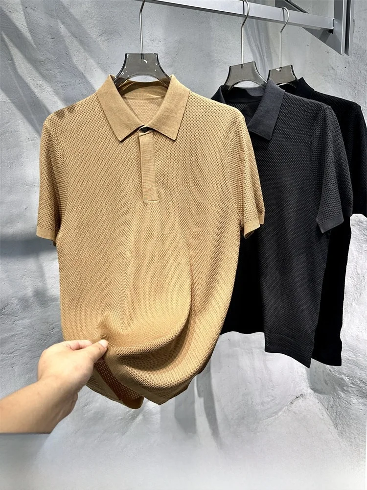 Briti Luxury Silk irt Cool Sensation Classic Busin ort Sve Футболка Stand Fit Youth Faion Повседневная одежда Лето
Briti Luxury Silk irt Cool Sensation Classic Busin ort Sve Футболка Stand Fit Youth Faion Повседневная одежда Лето