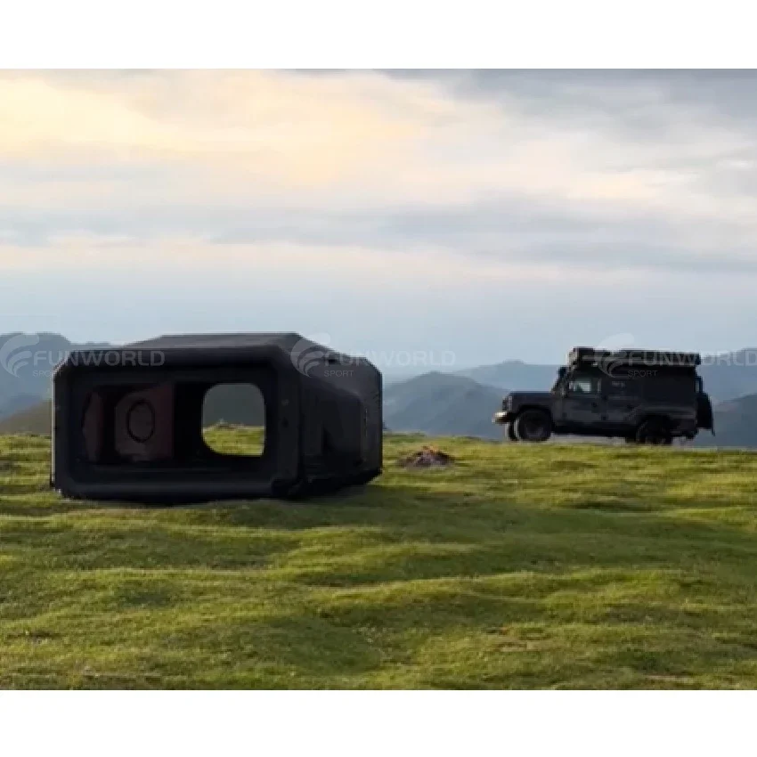 Портативная черная палатка Air Station Pod Tent Быстроразвлекающаяся надувная палатка с укрытием
Портативная черная палатка Air Station Pod Tent Быстроразвлекающаяся надувная палатка с укрытием