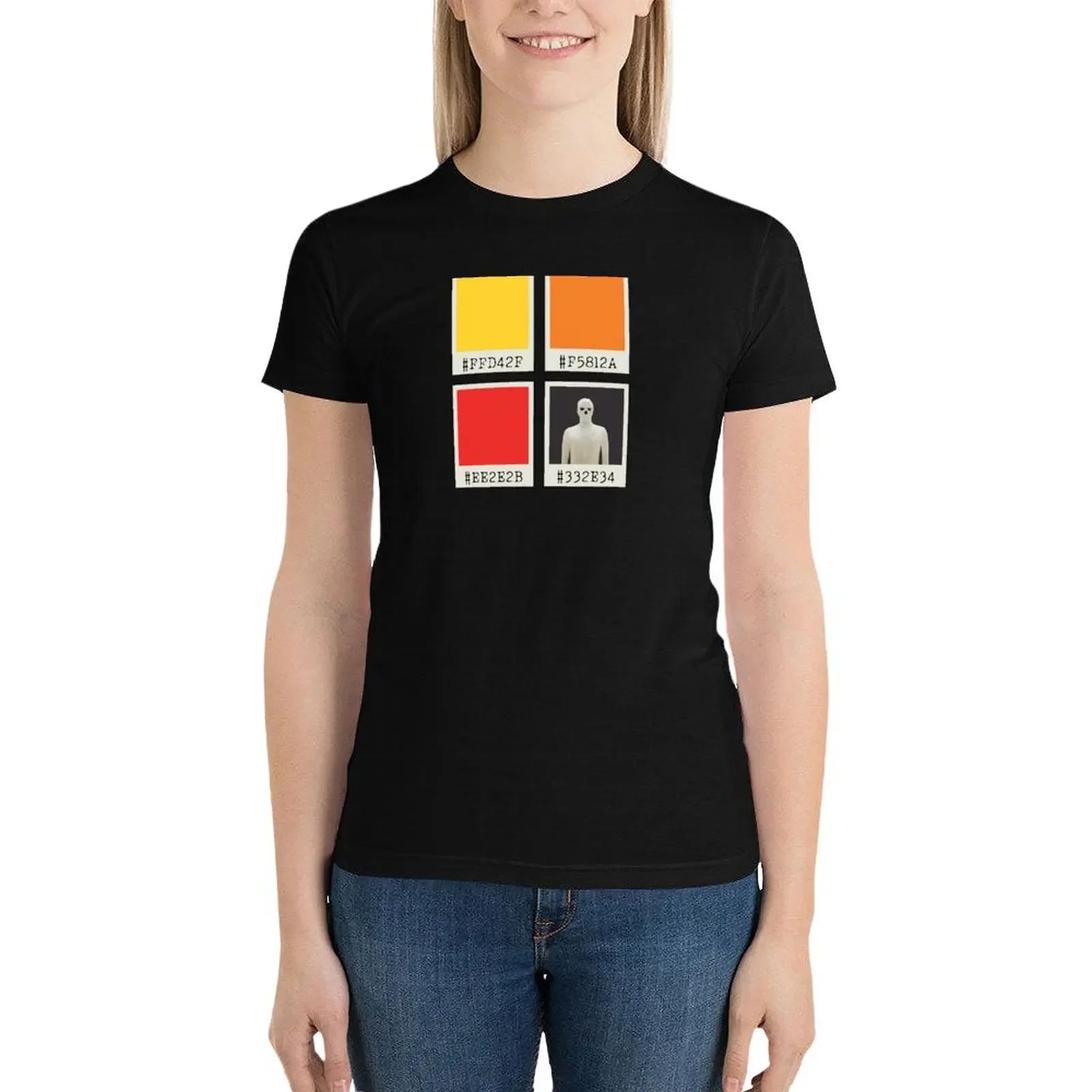 Razz Colors Polaroids T-Shirt female Aesthetic clothing tops oversized Women tops
Razz Colors Polaroids T-Shirt female Aesthetic clothing tops oversized Women tops