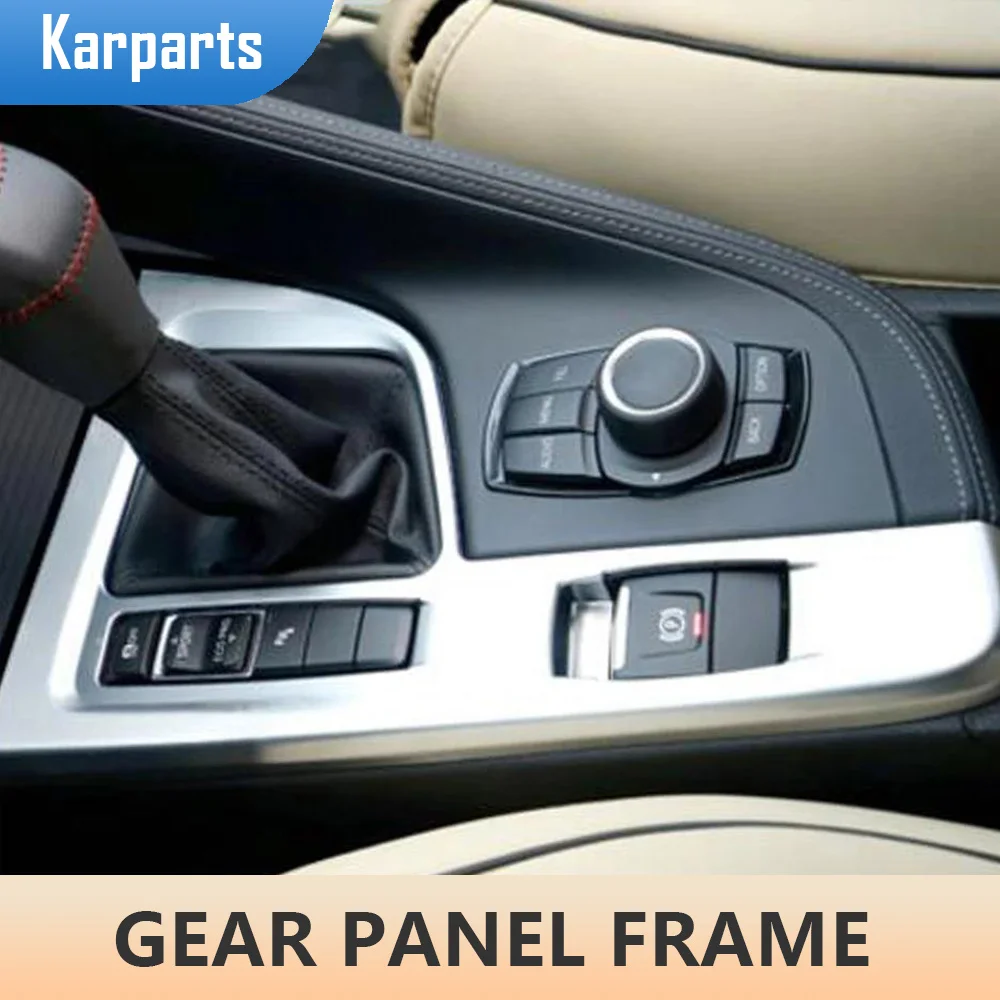 Car Central Conrol Gear Panel Cover Trim For BMW X1 F48 X2 F47 2016 - 2020 Gear Shift Knob Panel Decoration Sticker Accessores
Car Central Conrol Gear Panel Cover Trim For BMW X1 F48 X2 F47 2016 - 2020 Gear Shift Knob Panel Decoration Sticker Accessores