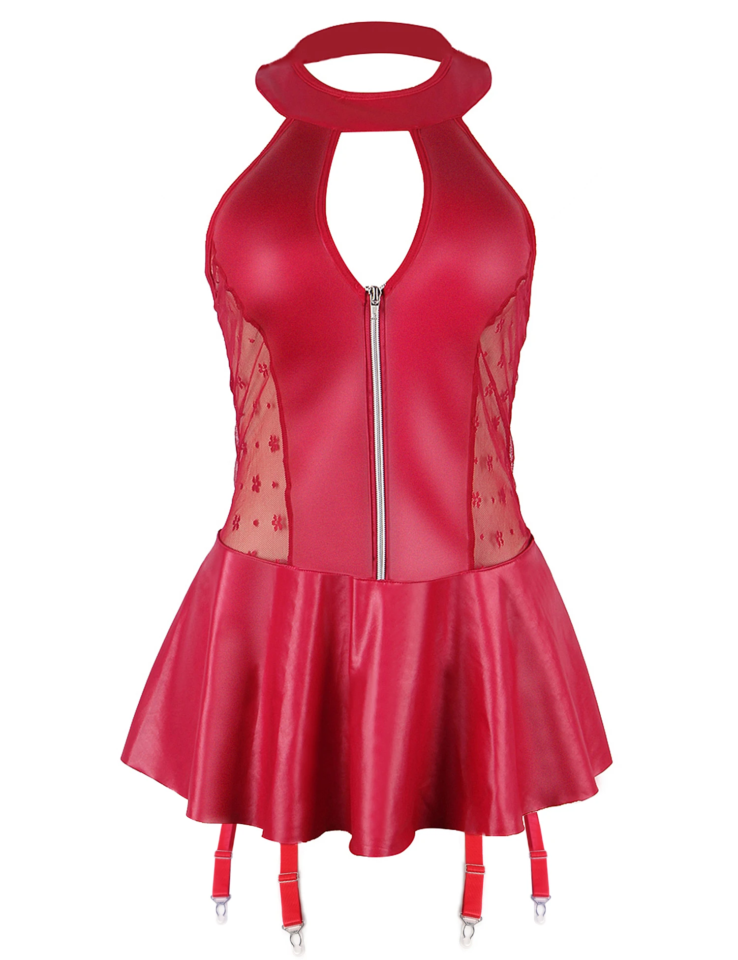 Мини-платье Babydoll, черное кружевное платье с лямкой на шее и воланами из искусственной кожи, сексуальное женское нижнее белье с подвязками для взрослых, популярное нижнее белье, женская одежда
Мини-платье Babydoll, черное кружевное платье с лямкой на шее и воланами из искусственной кожи, сексуальное женское нижнее белье с подвязками для взрослых, популярное нижнее белье, женская одежда