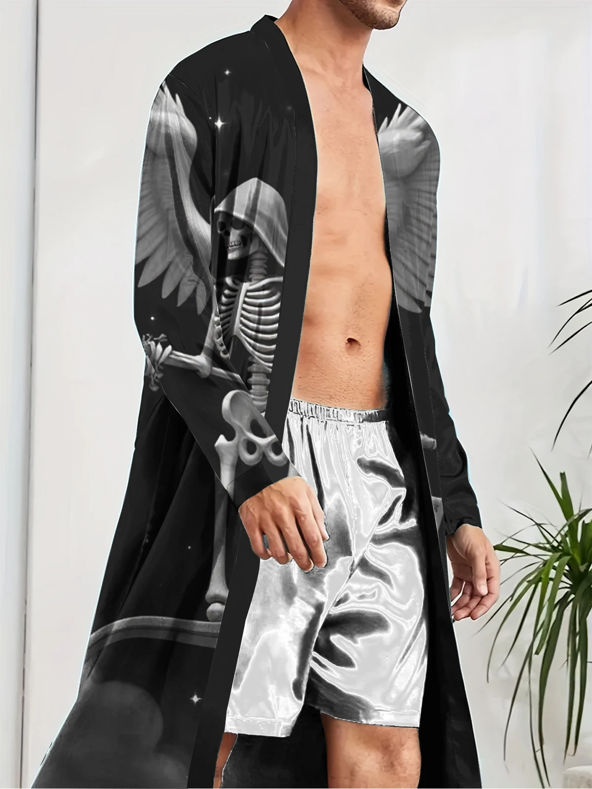 1pcs Men's Robes 2026 Spring/Summer robe Men's bathrobe Graphic Robes Funny pajamas Breathable sleepwear 3D Printed
1pcs Men's Robes 2026 Spring/Summer robe Men's bathrobe Graphic Robes Funny pajamas Breathable sleepwear 3D Printed