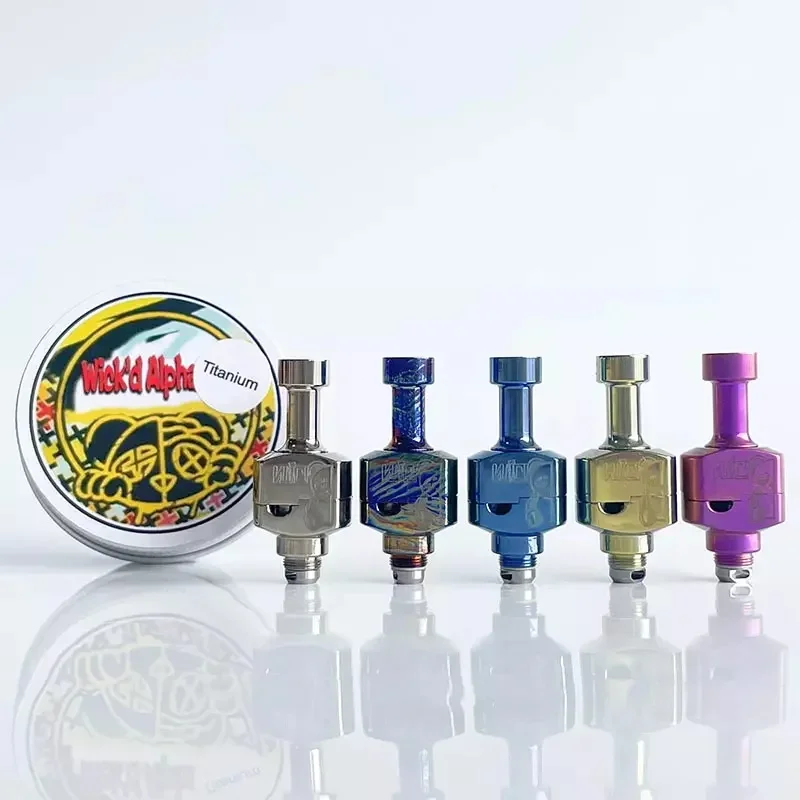 New Arrival Wick'd Bridg'D Alpha RBA Bridge 316 SS with 7pcs Air Pins for Vandy Pulse AIO/Cthulhu AIO/BB Billet Box Boro Mod
New Arrival Wick'd Bridg'D Alpha RBA Bridge 316 SS with 7pcs Air Pins for Vandy Pulse AIO/Cthulhu AIO/BB Billet Box Boro Mod