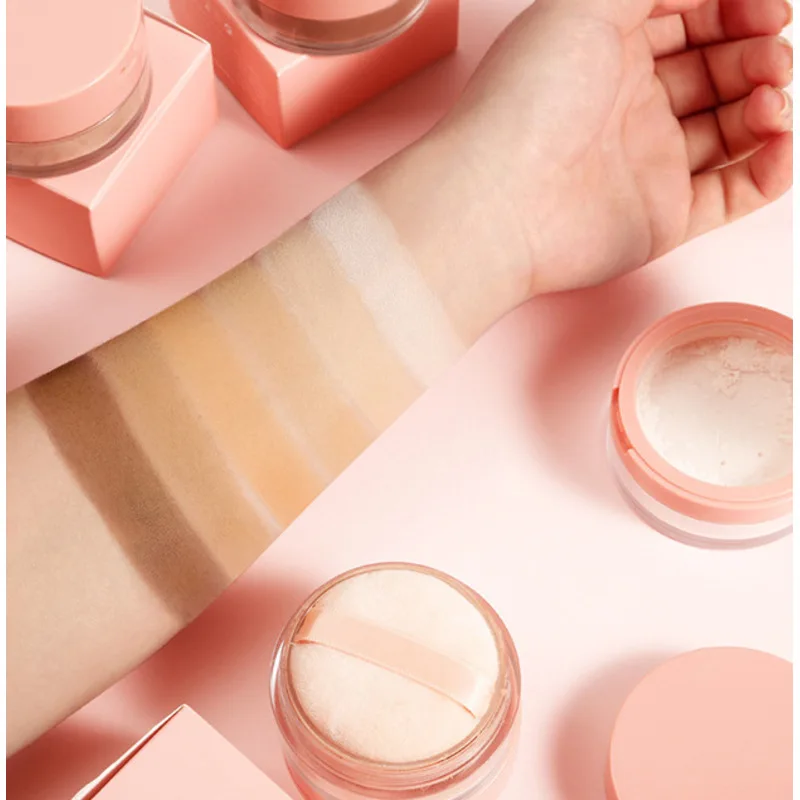 7-color Setting Powder, Oil-control, Breathable, Sweat-proof, Non-sticking Powder, Concealer, Loose Powder With Powder Puff
7-color Setting Powder, Oil-control, Breathable, Sweat-proof, Non-sticking Powder, Concealer, Loose Powder With Powder Puff