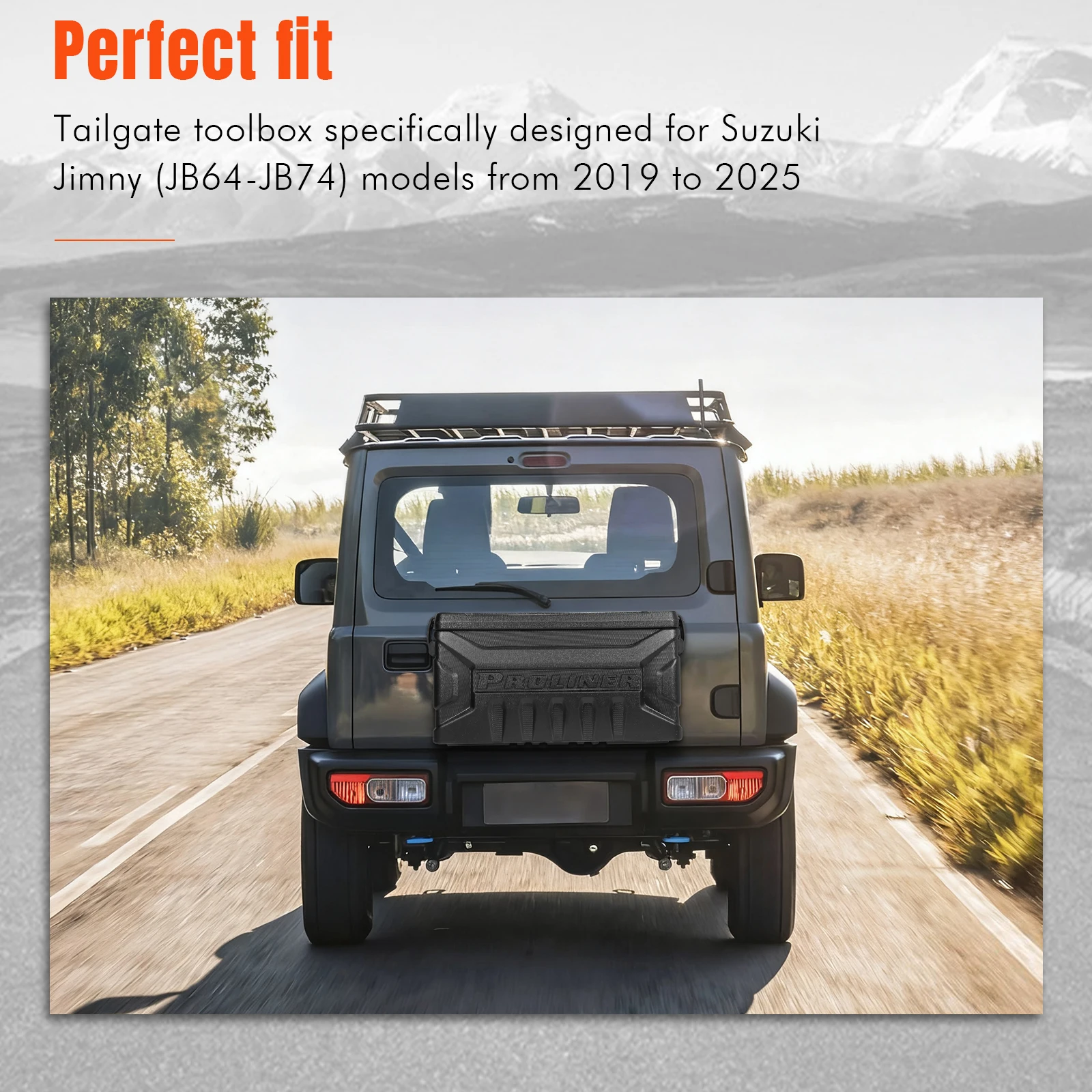 Car Tailgate Toolbox for Suzuki Jimny JB64 JB74 19-25 Rear Tailgate Tool Storage Box Organizer Exterior Modified Accessories
Car Tailgate Toolbox for Suzuki Jimny JB64 JB74 19-25 Rear Tailgate Tool Storage Box Organizer Exterior Modified Accessories