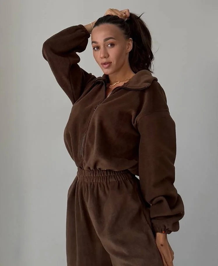 Casual Long Sleeve Jumpsuits Women 2025 Autumn Winter Fashion Sweatshirts One Pieces Outfits Elegant
Casual Long Sleeve Jumpsuits Women 2025 Autumn Winter Fashion Sweatshirts One Pieces Outfits Elegant