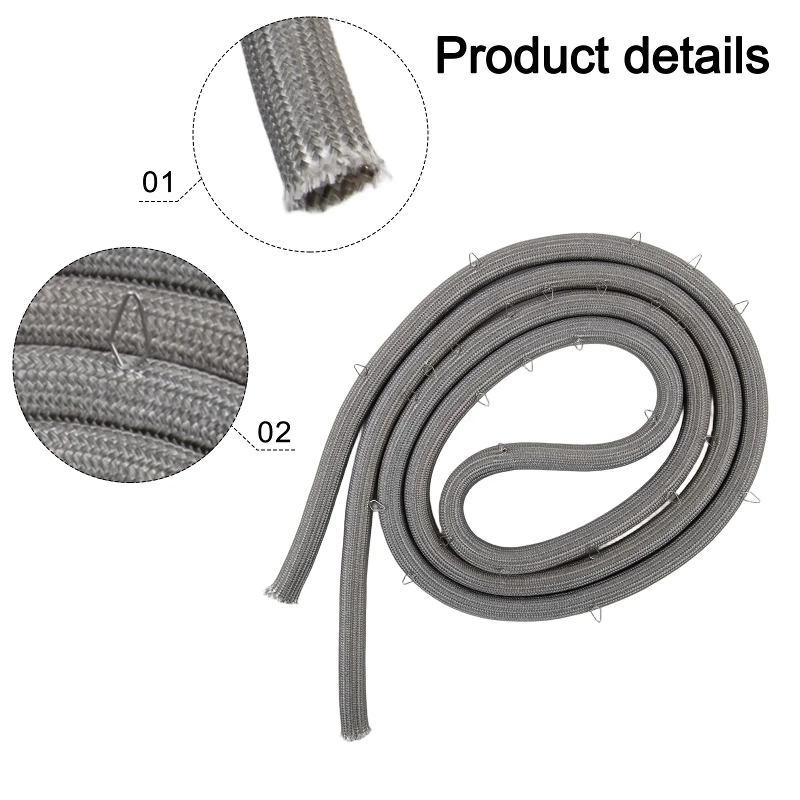 High-Temperature Seal Oven Door Seal Kitchen Appliance Maintenance High Temperature Gasket Seal Long-lasting Performance
High-Temperature Seal Oven Door Seal Kitchen Appliance Maintenance High Temperature Gasket Seal Long-lasting Performance