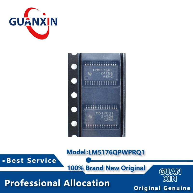 100% New LM5176QPWPRQ1 LM5176QPWPTQ1 HTSSOP-28 Marking LM5176Q1 LM5176
100% New LM5176QPWPRQ1 LM5176QPWPTQ1 HTSSOP-28 Marking LM5176Q1 LM5176