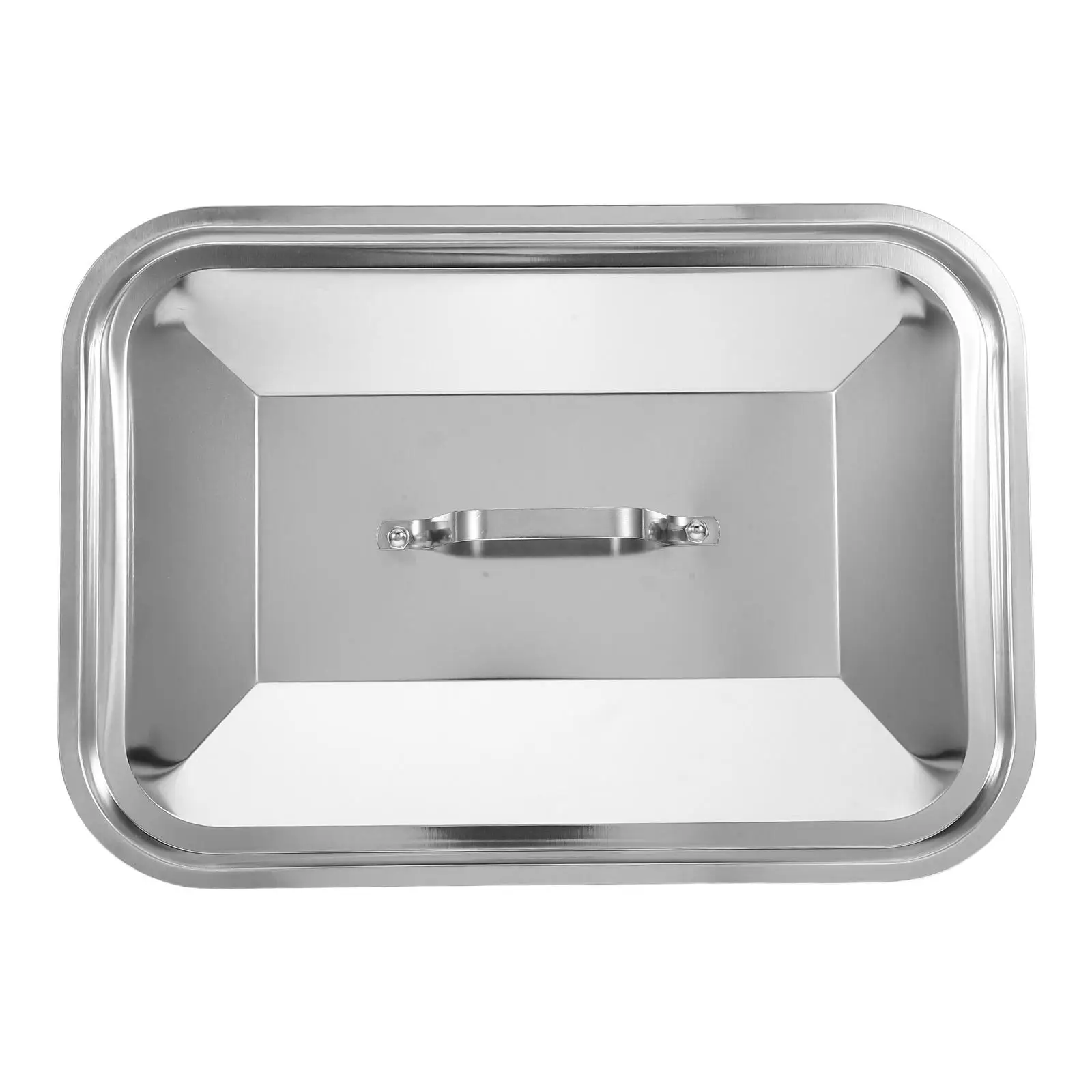 Stainless Steel Lid for Grilled Fish Pan Oil Splash Prevention Easy Clean Baking Tray Covers Pan Lids Suitable
Stainless Steel Lid for Grilled Fish Pan Oil Splash Prevention Easy Clean Baking Tray Covers Pan Lids Suitable