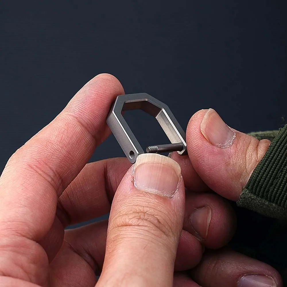 Polyester Titanium Alloy Key Chain Adorable Anti-lost D-shaped Key Ring Keychain Accessories Multifunctional Mini Buckle Women
Polyester Titanium Alloy Key Chain Adorable Anti-lost D-shaped Key Ring Keychain Accessories Multifunctional Mini Buckle Women