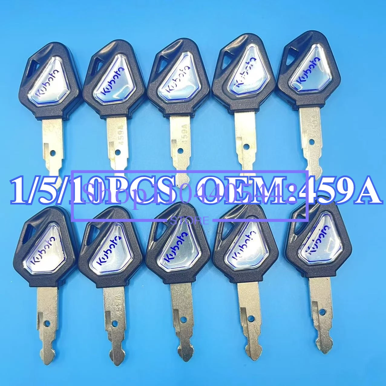 1/5/10 шт. Kubota 459A ключи для экскаватора, экскаватора, трактора, слайд-погрузчика, ключ запуска мощности, ключи зажигания
1/5/10 шт. Kubota 459A ключи для экскаватора, экскаватора, трактора, слайд-погрузчика, ключ запуска мощности, ключи зажигания
