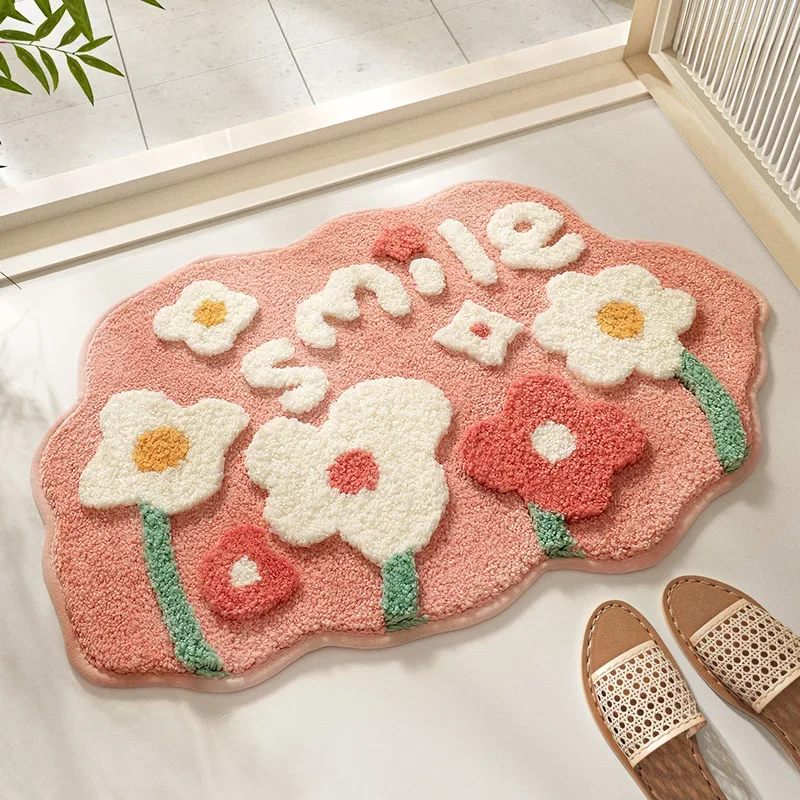 Cartoon Flower Bath Mat - Anti-Slip Shower Rug, Thick Microfiber Plush Bathroom Floor Mats, Quick Dry Super Absorbent Home Decor
Cartoon Flower Bath Mat - Anti-Slip Shower Rug, Thick Microfiber Plush Bathroom Floor Mats, Quick Dry Super Absorbent Home Decor