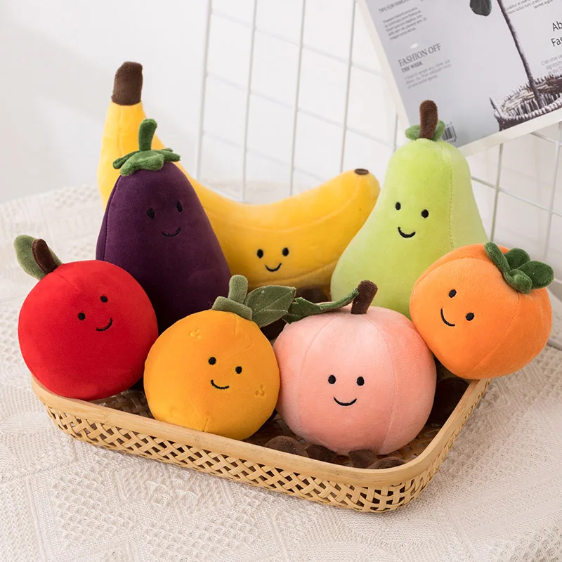 Cuddly Plushie Doll Toy Stuffed Fluffy Kawaii Food Vegetables Fruit Banana Eggplant Peach Pear Stick Party Decor Kids Gift
Cuddly Plushie Doll Toy Stuffed Fluffy Kawaii Food Vegetables Fruit Banana Eggplant Peach Pear Stick Party Decor Kids Gift