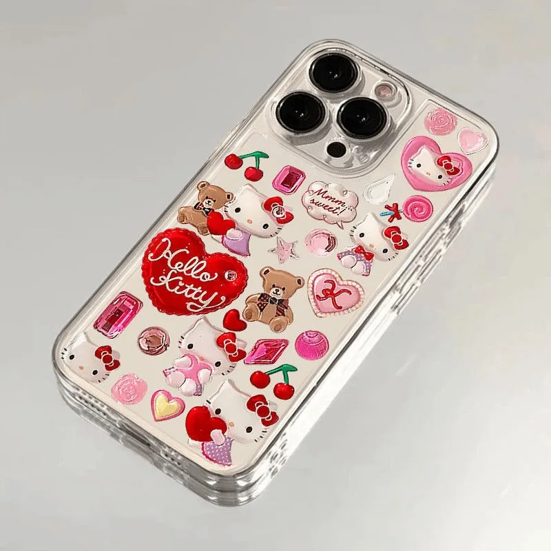 Kawaii Hello Kitty DIY Phone Case Anime Suitable for Apple 11/12/13/14/15/16/17/por/pormax/plus/mini Earthquake-proof New
Kawaii Hello Kitty DIY Phone Case Anime Suitable for Apple 11/12/13/14/15/16/17/por/pormax/plus/mini Earthquake-proof New