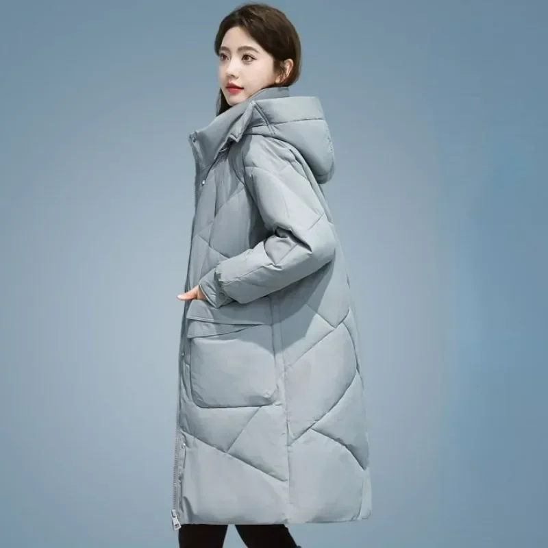 2024 New Women Down Jacket Winter Coat Female Mid Length Version Parkas Loose Thick Warm Outwear Hooded Leisure Time Overcoat
2024 New Women Down Jacket Winter Coat Female Mid Length Version Parkas Loose Thick Warm Outwear Hooded Leisure Time Overcoat