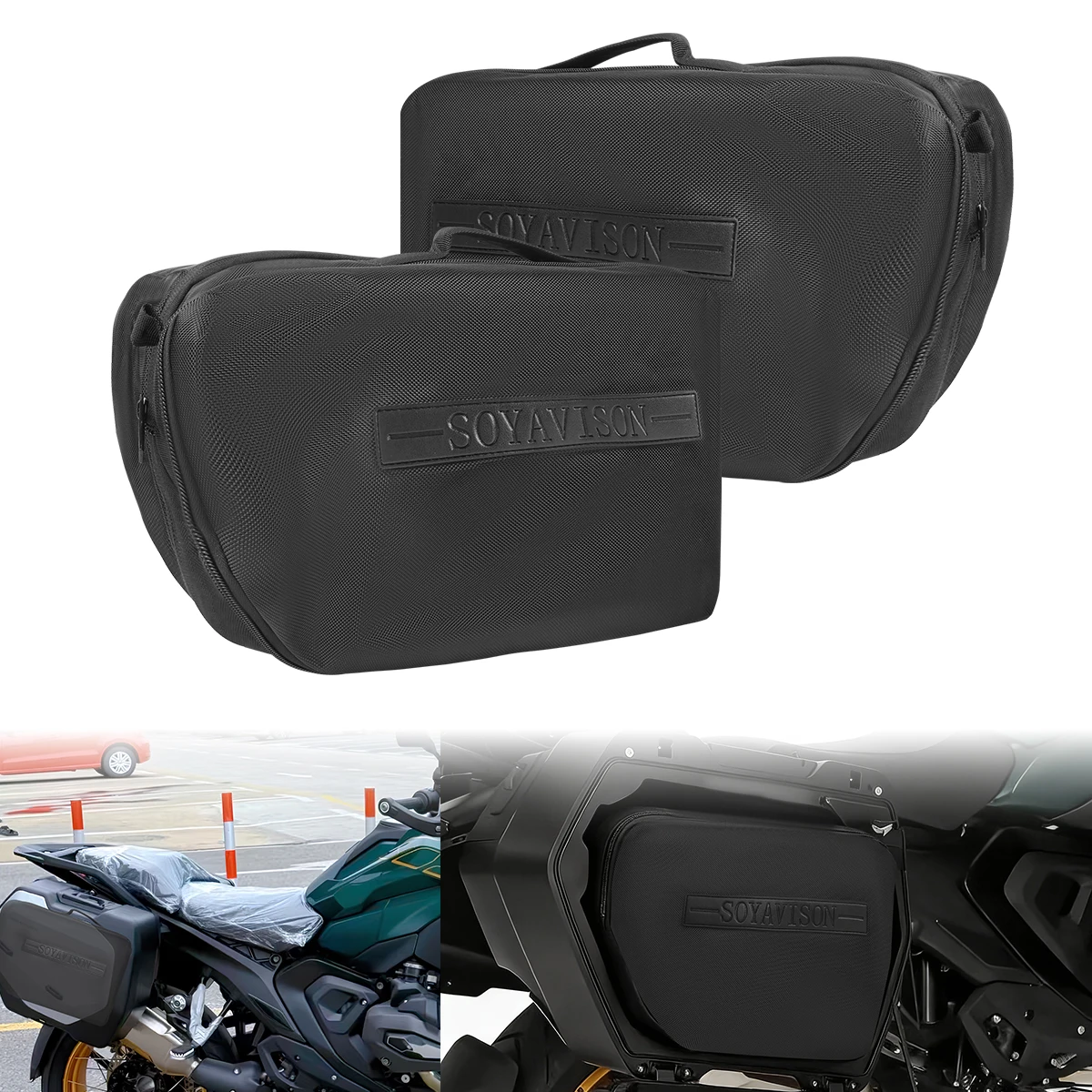 1 пара внутренних сумок для мотоциклетных кофров BMW R1300GS R1300 GS R 1300GS ADV 2023 2024, набор инструментов, боковые кофры, седельная сумка
1 пара внутренних сумок для мотоциклетных кофров BMW R1300GS R1300 GS R 1300GS ADV 2023 2024, набор инструментов, боковые кофры, седельная сумка