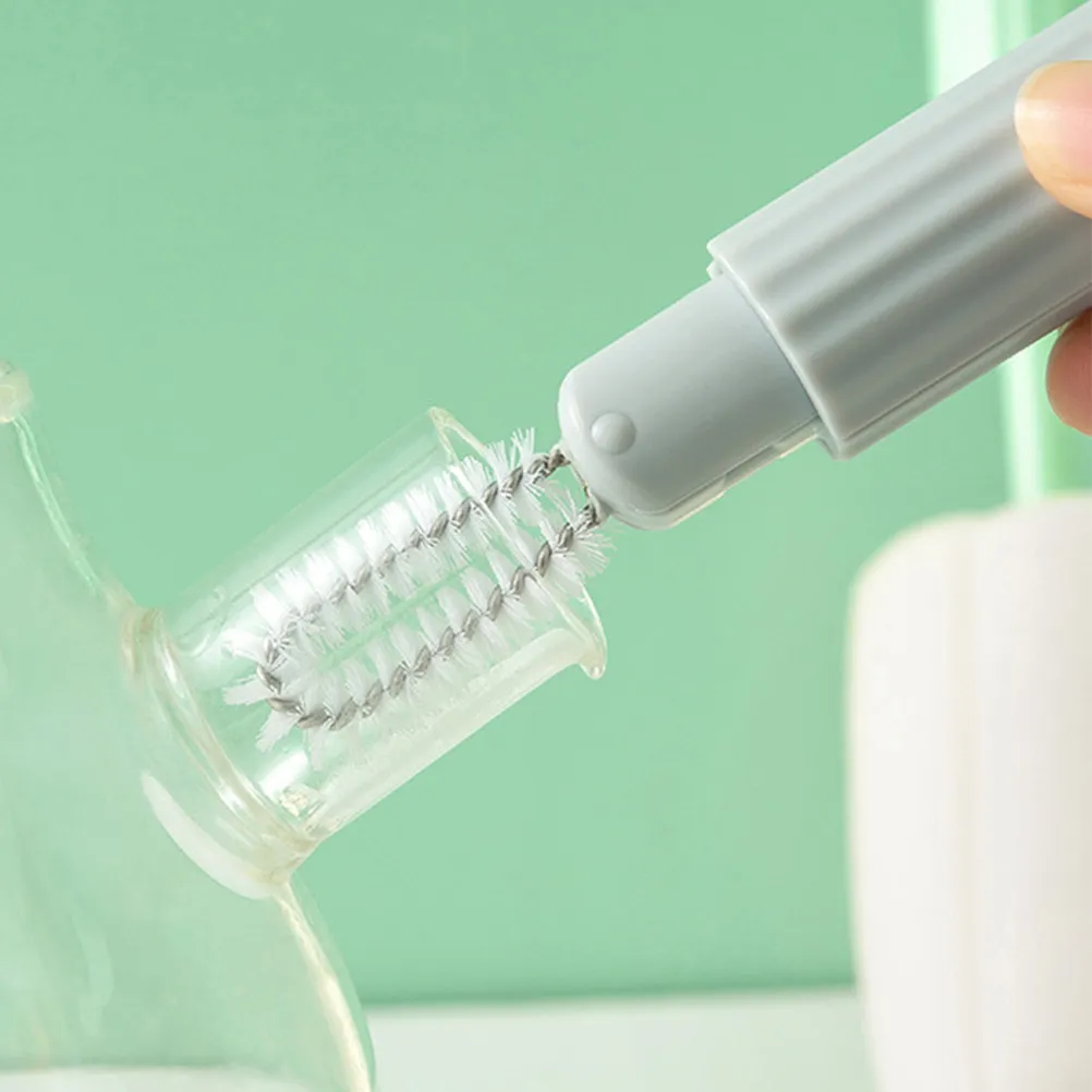 Ergonomic Bottle Cleaning Brush with Extended Nonslip Handle Supple Bristles for Deep Cleaning Baby Bottles Cups Water Bottles
Ergonomic Bottle Cleaning Brush with Extended Nonslip Handle Supple Bristles for Deep Cleaning Baby Bottles Cups Water Bottles