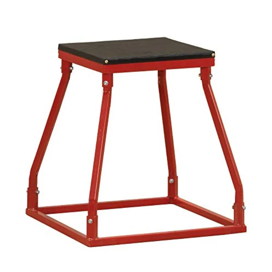 Plyometric Jump Box for Home Gym Use: Steel Frame with Plywood Surface Black Finish Durable and Stable Design
Plyometric Jump Box for Home Gym Use: Steel Frame with Plywood Surface Black Finish Durable and Stable Design