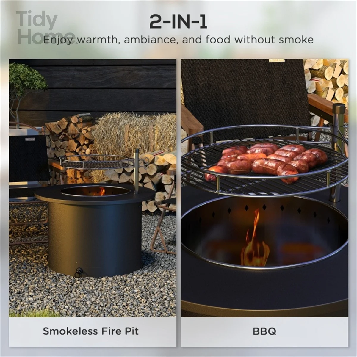 201 stainless steel Outdoor Fire Pit,high-quality & durable BBQ pit with Ash tray , No assembly required,easy to clean,black
201 stainless steel Outdoor Fire Pit,high-quality & durable BBQ pit with Ash tray , No assembly required,easy to clean,black