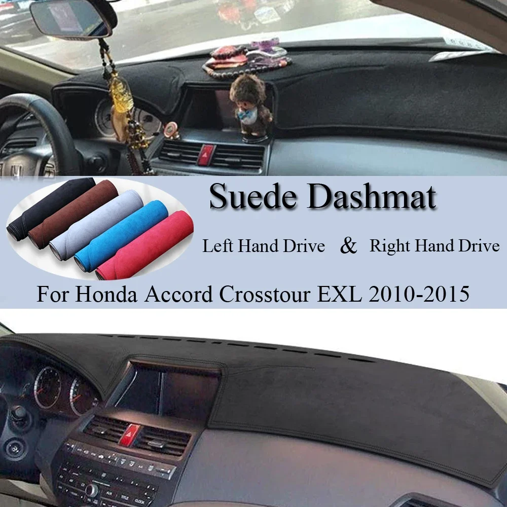 Для Honda Accord Crosstour EXL 2010 2011-2015 замшевый кожаный коврик для приборной панели, коврик для приборной панели, солнцезащитный ковер, автомобильные аксессуары
Для Honda Accord Crosstour EXL 2010 2011-2015 замшевый кожаный коврик для приборной панели, коврик для приборной панели, солнцезащитный ковер, автомобильные аксессуары
