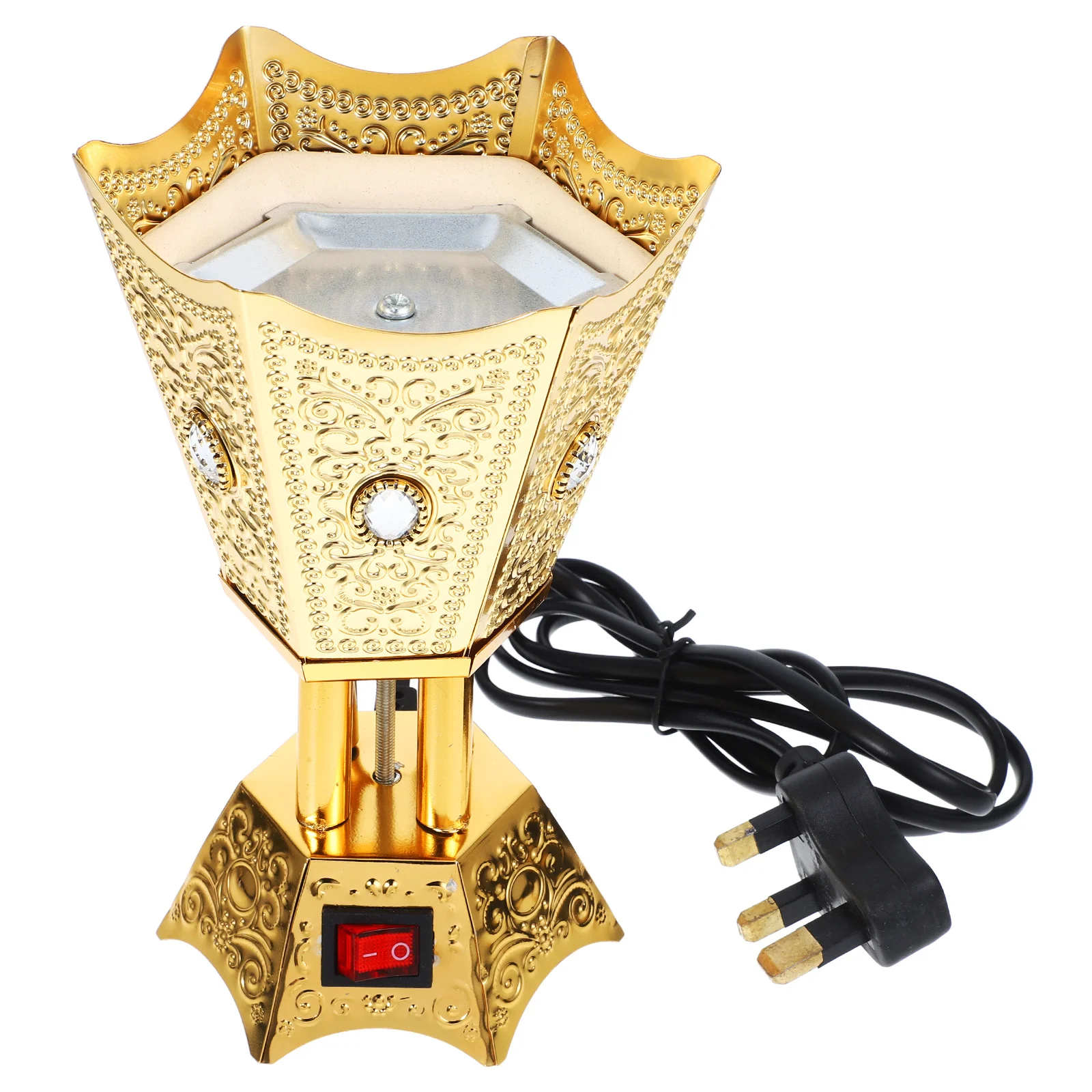 Electric Incense Burner Retro Metal Desktop Censer Table Centerpiece Plug-in Aroma Therapy Home Decor Uk Plug Incense Burner
Electric Incense Burner Retro Metal Desktop Censer Table Centerpiece Plug-in Aroma Therapy Home Decor Uk Plug Incense Burner