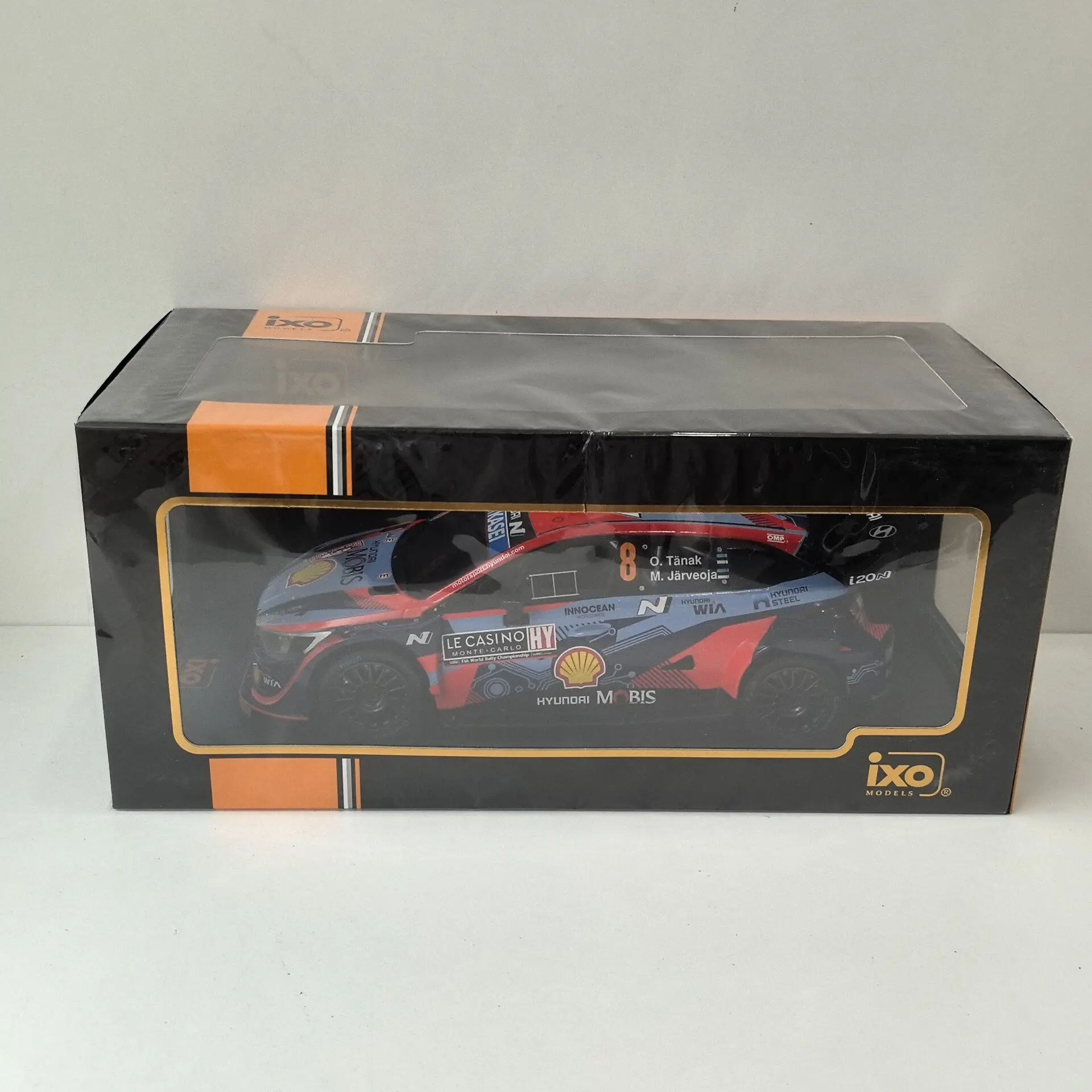Water Sticker Defects Diecast IXO 1/18 Scale HYUNDAI # 8 I20 N 2022 RALLY1 Racing Alloy Car Model
Water Sticker Defects Diecast IXO 1/18 Scale HYUNDAI # 8 I20 N 2022 RALLY1 Racing Alloy Car Model