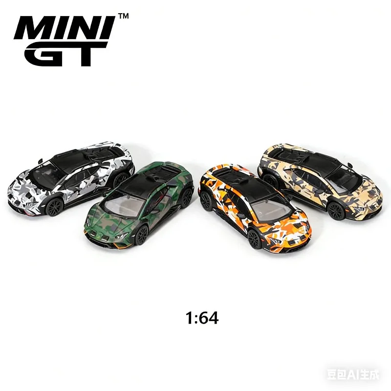 MINI GT 1:64 MGTS0026 Lamborghini Camouflage Set Cast-Plastic Alloy Car Model, Boys' Gift Toy, Adult Collection Decoration Piece
MINI GT 1:64 MGTS0026 Lamborghini Camouflage Set Cast-Plastic Alloy Car Model, Boys' Gift Toy, Adult Collection Decoration Piece