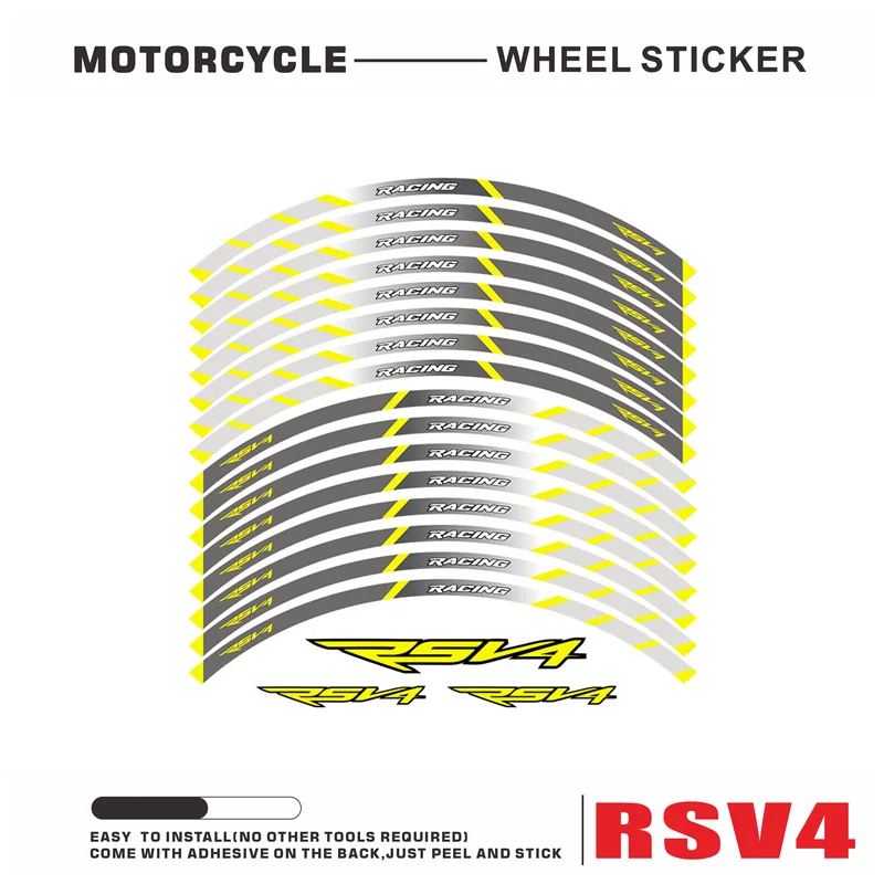 For RSV4 Dorsoduro Shiver 750 900 Rs125 Tuono 660 GPR150 RS660 Reflective Motorcycle Wheel Tire Sticker Hub Decals Rim
For RSV4 Dorsoduro Shiver 750 900 Rs125 Tuono 660 GPR150 RS660 Reflective Motorcycle Wheel Tire Sticker Hub Decals Rim