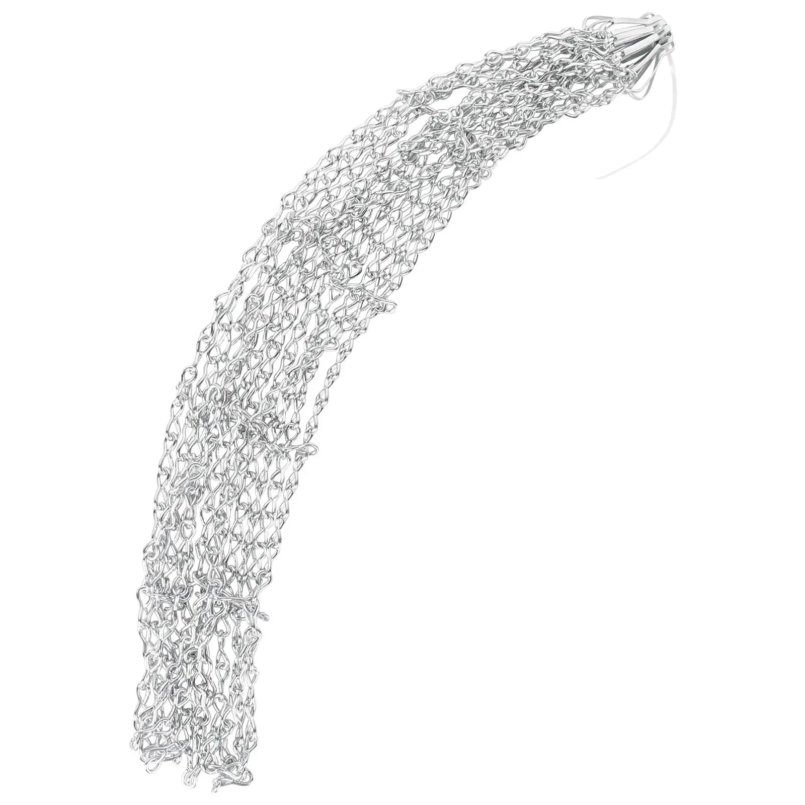 Basketball Net Rust Proof Heavy Duty Chain Galvanized Steel Weather Resistant Easy Attachment Standard Hoop Outdoor Indoor Use
Basketball Net Rust Proof Heavy Duty Chain Galvanized Steel Weather Resistant Easy Attachment Standard Hoop Outdoor Indoor Use