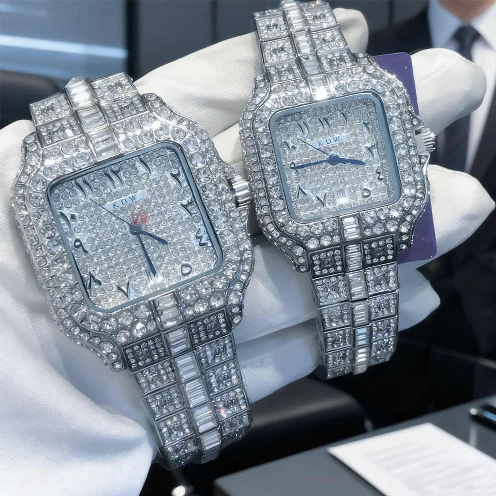 Top Brand Square Diamond Hot Sale Quartz Watch Men Luxury Ice Wristwatch Fashion Stainless Steel Waterproof Watches Dropshipping
Top Brand Square Diamond Hot Sale Quartz Watch Men Luxury Ice Wristwatch Fashion Stainless Steel Waterproof Watches Dropshipping