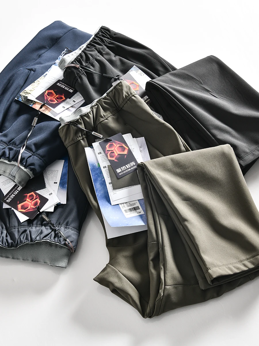 Waterproof Windproof Fleece Lined Men's Winter Outdoor Sports Casual Straight Leg Jacket Pants Fashionable Urban Style
Waterproof Windproof Fleece Lined Men's Winter Outdoor Sports Casual Straight Leg Jacket Pants Fashionable Urban Style